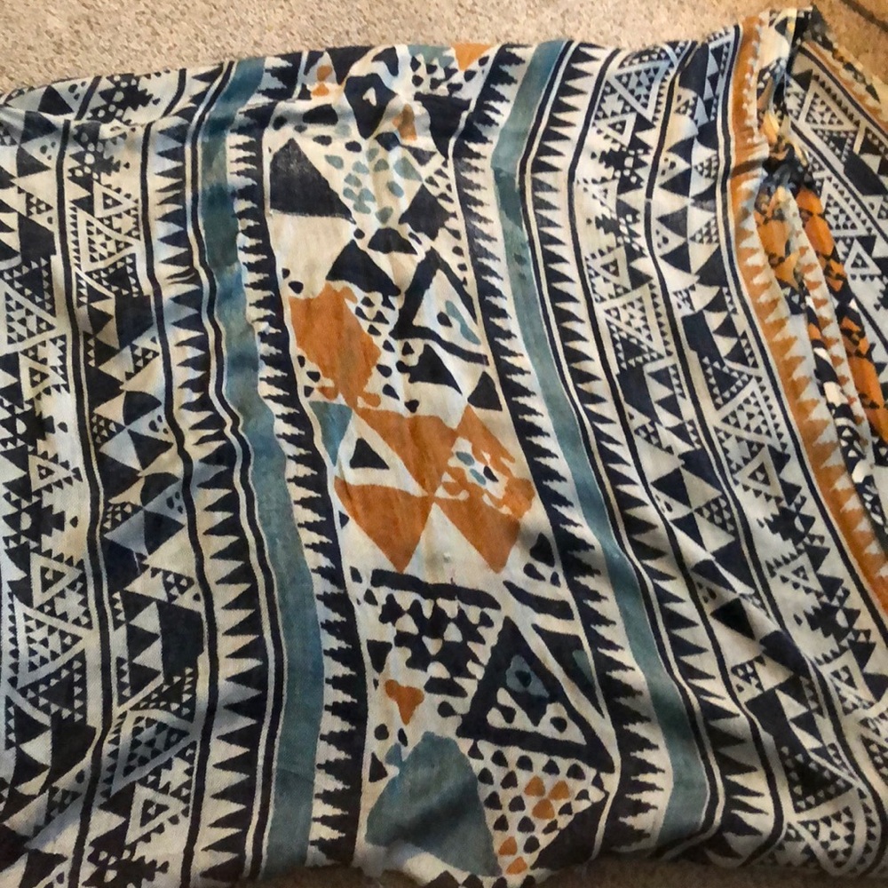 tribal print scarf